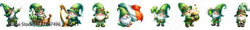 Set of St Patrick's Day Gnome collection photo