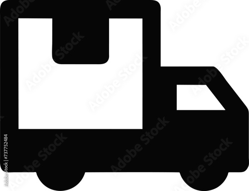 Delivery trucks come in many sizes and shapes. Depends on the package being transported.