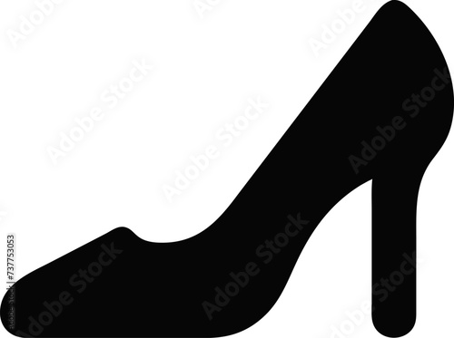 High heels are shoes with the heel much higher than the toe.