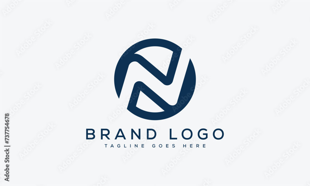 letter N logo design vector template design for brand. letter N logo design vector template design for brand.