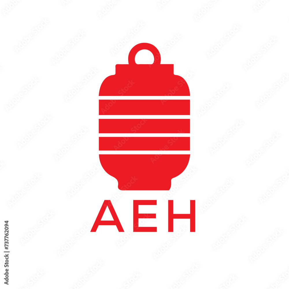 Obraz premium AEH Letter Logo