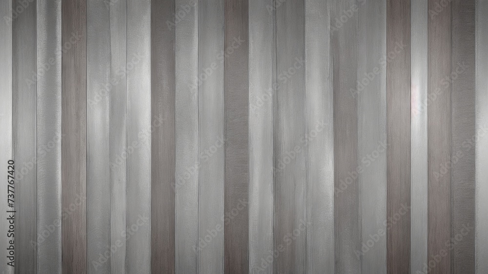 Obraz premium Abstract wooden planks pattern on stylish silver background for banner 