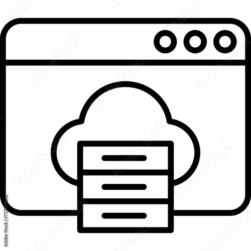 Web Hosting Icon