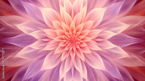 abstract background luxury pink flower kaleidoscope