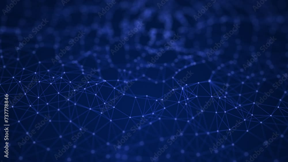 Plexus network connections lines technology concept