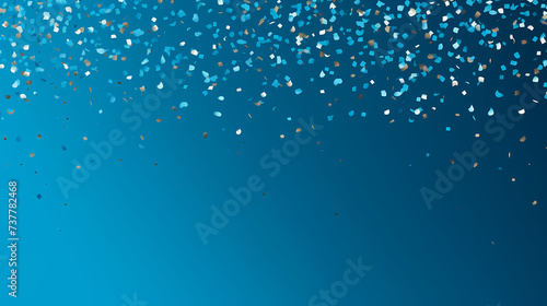 Fun and vibrant confetti falling during celebrations