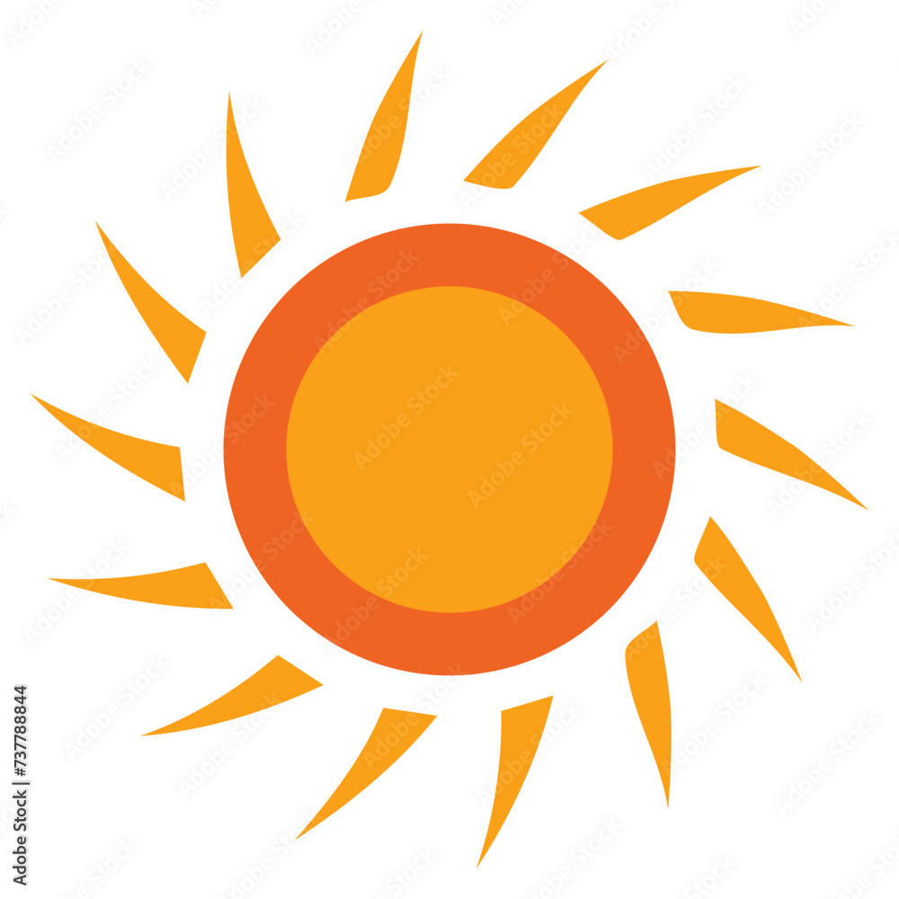 Sunlight Flat Icon Sunlight Flat Icon