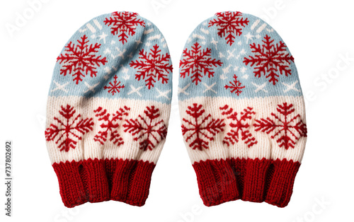 Winter Accessories on transparent background