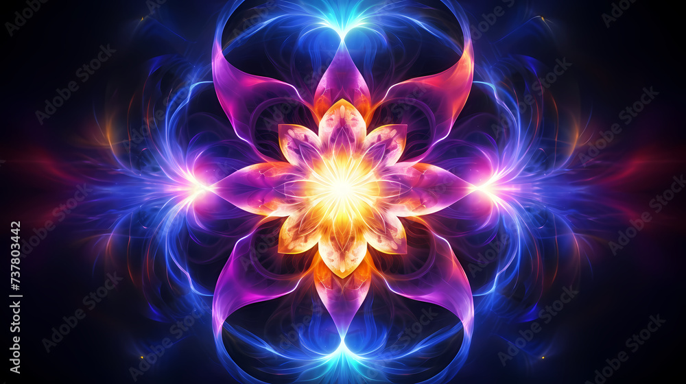 Mandala, the mysterious and charming beauty of flowers Mandala, the mysterious and charming beauty of flowers