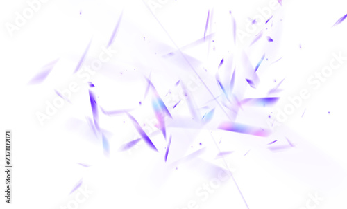 Cool abstract blue holographic background of diagonal stripes in places with blur. Abstract color light effect background with sparks. PNG.
