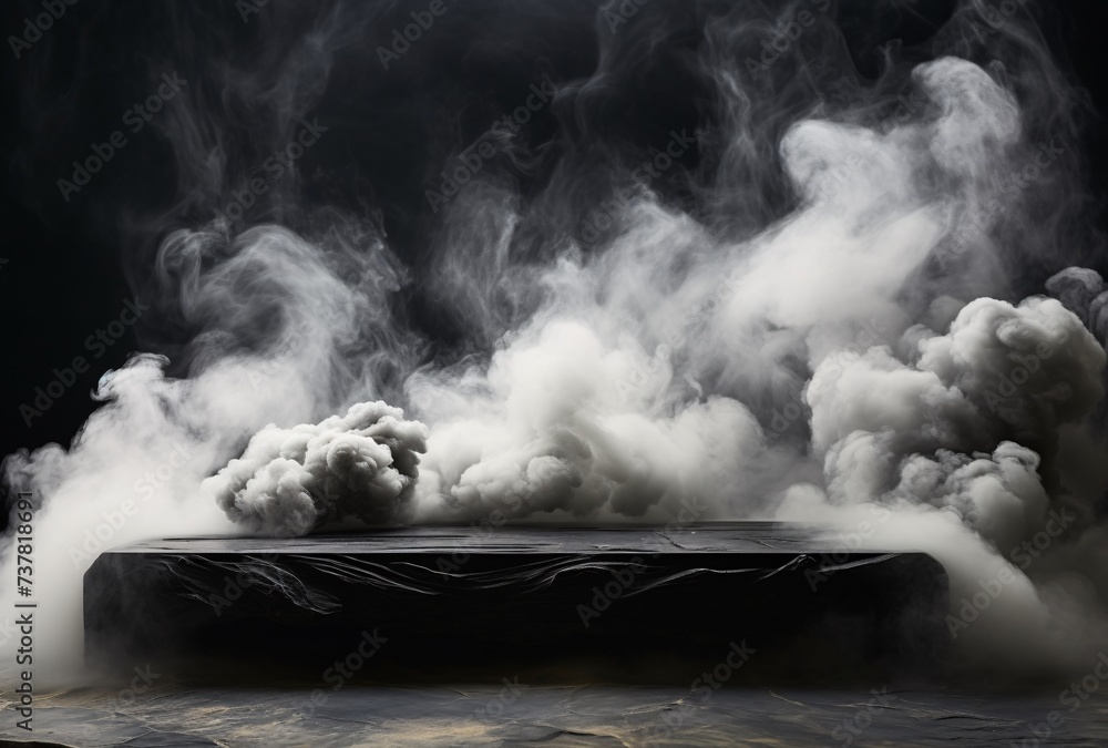 smoke and smoke on a table