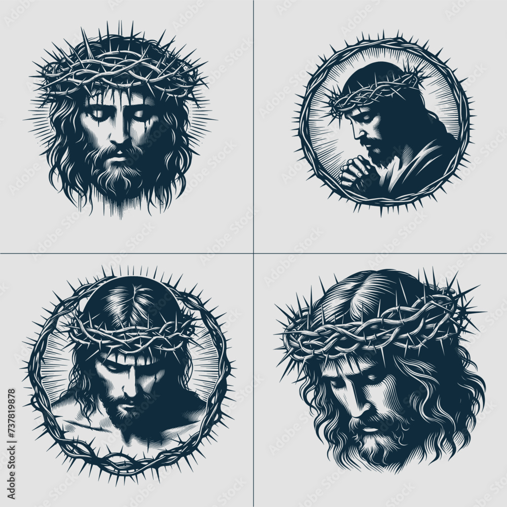 Jesus Christ Crown of Thorns Vector File Jesus Christ Crown of Thorns Vector File