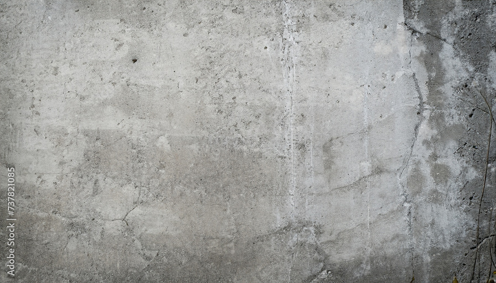 Texture of old gray concrete wall for background Texture of old gray concrete wall for background