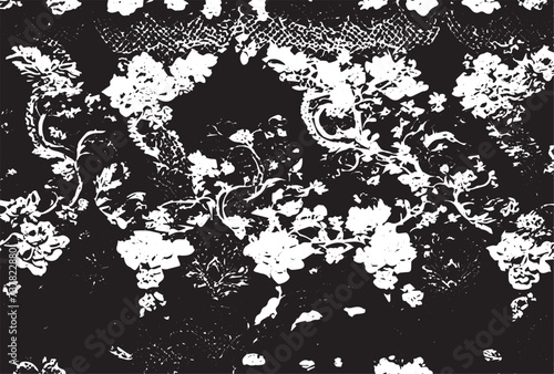 Texture, background, pattern. White girl's skirt, with a broken pattern in the form of circles. 