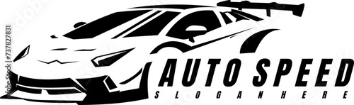 car logo design concept vector art	