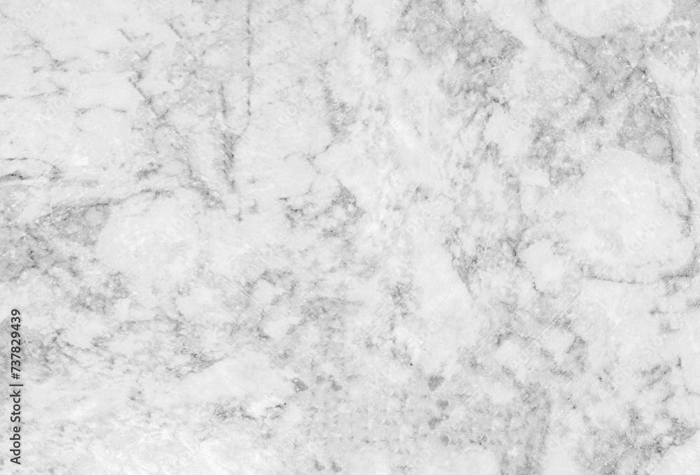 Naklejka premium White marble texture background pattern with high resolution