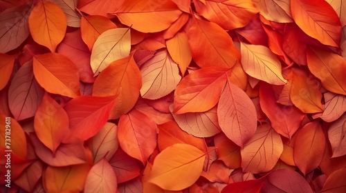 Autumn Orange Leaves