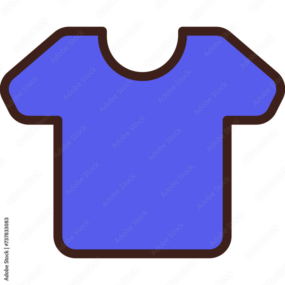 Flashsale Male Clothes Icon in Color Style Flashsale Male Clothes Icon in Color Style