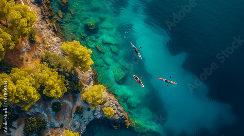 Adventure meets Luxury  Beauty of Pure Nature  Aerial of a Breathtaking Ocean Scenery  Perfect Tropical Vacation  Active Holiday  Wellness Travel  Romantic Honeymoon  Dream Destination  HDR image