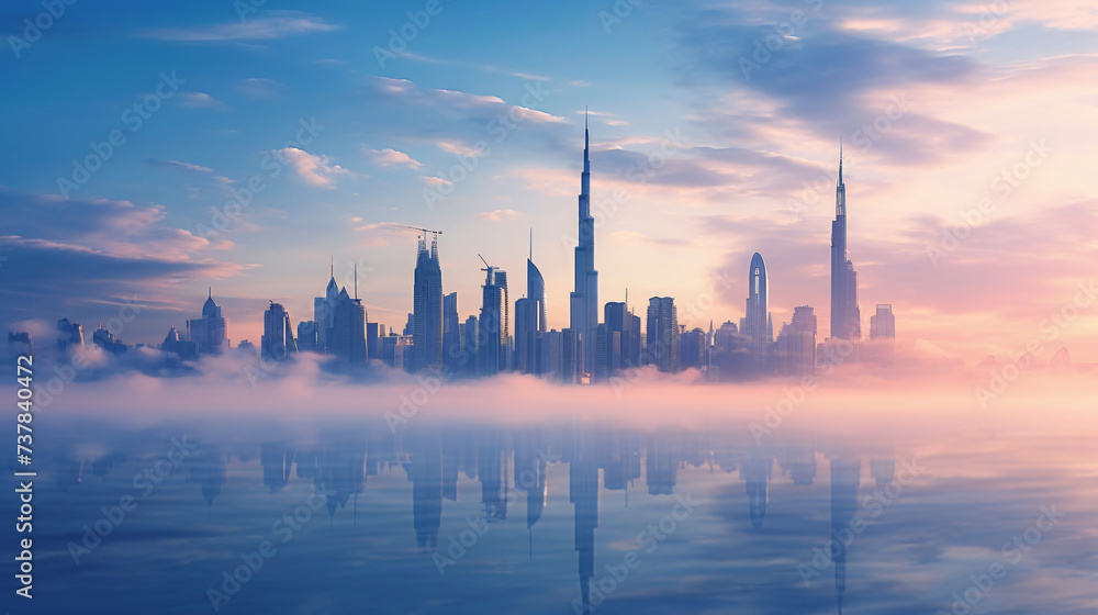 Downtown Dubai skyline