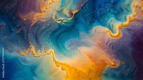 blue sky and clouds abstract background image