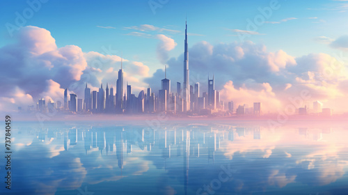 Downtown Dubai skyline