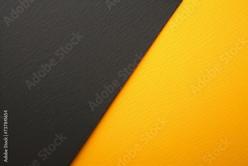 Wallpaper Mural A sleek and modern abstract background with a bold contrast of matte black and vibrant yellow textures. Torontodigital.ca