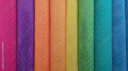 Wave texture silk abstract fabric. Multicolor textile background