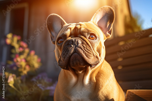 french bulldog portrait