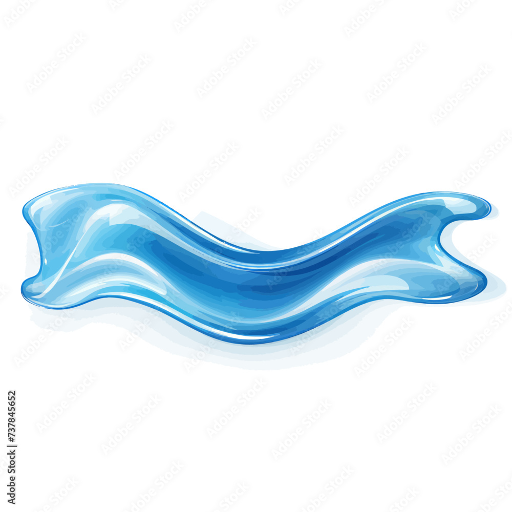 Empty vector liquid smooth banner Generative Ai Empty vector liquid smooth banner Generative Ai