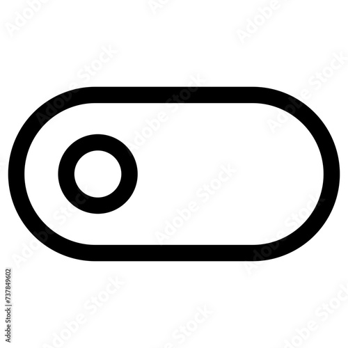 toggle icon. Toggle switch icon. Switch on and off slider. Power slider. Turn off switcher. 