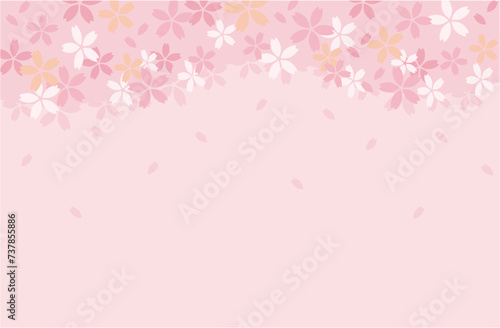 桜 背景 ピンク