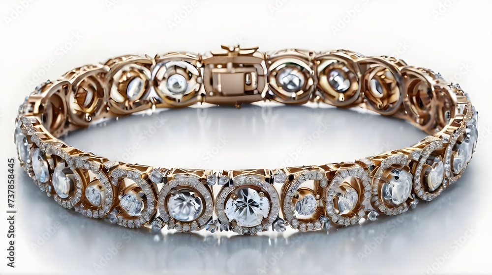 silver bracelet with diamonds silver bracelet with diamonds