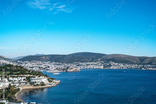 The windmills of Bodrum are a collection of stone buildings that were constructed in the 18th century and were used to grind grain into flour located on the hills between Bodrum and Gumbet, Yalikavak