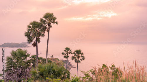 The most beautiful Viewpoint Laem phrom thep in phuket city phuket,Thailand.