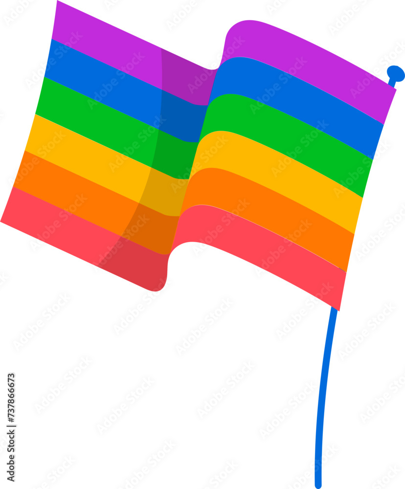 rainbow flag illustration rainbow flag illustration