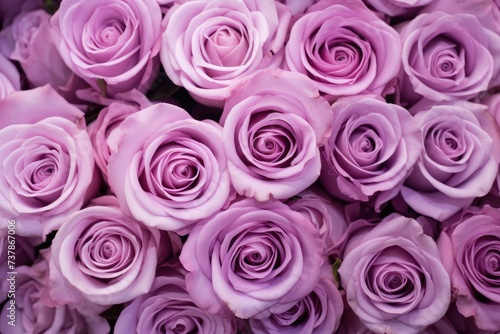 A Symphony of Pink: Lavish Rose Ensemble Emanating Grace and Romance - Generative AI