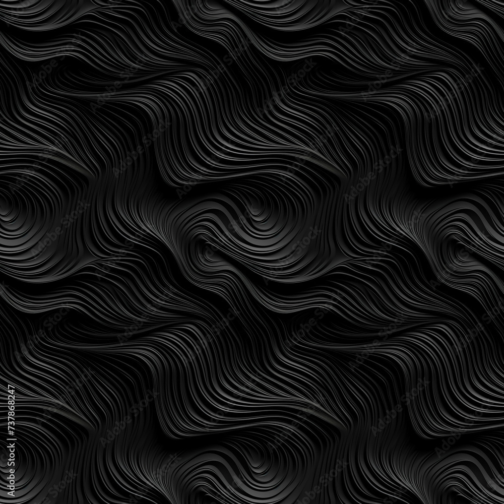 Black and white seamless pattern with classic line and foliage ornament. Seamless texture background. Black and white seamless pattern with classic line and foliage ornament. Seamless texture background.