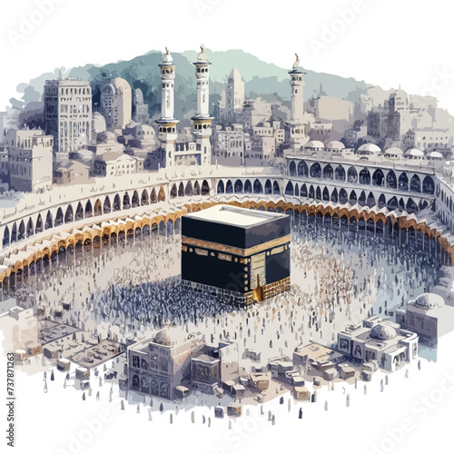 kaaba illustration