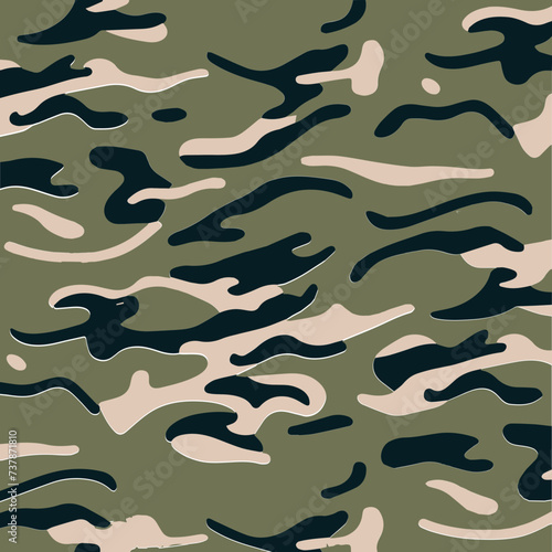 Camouflage svg pattern background
