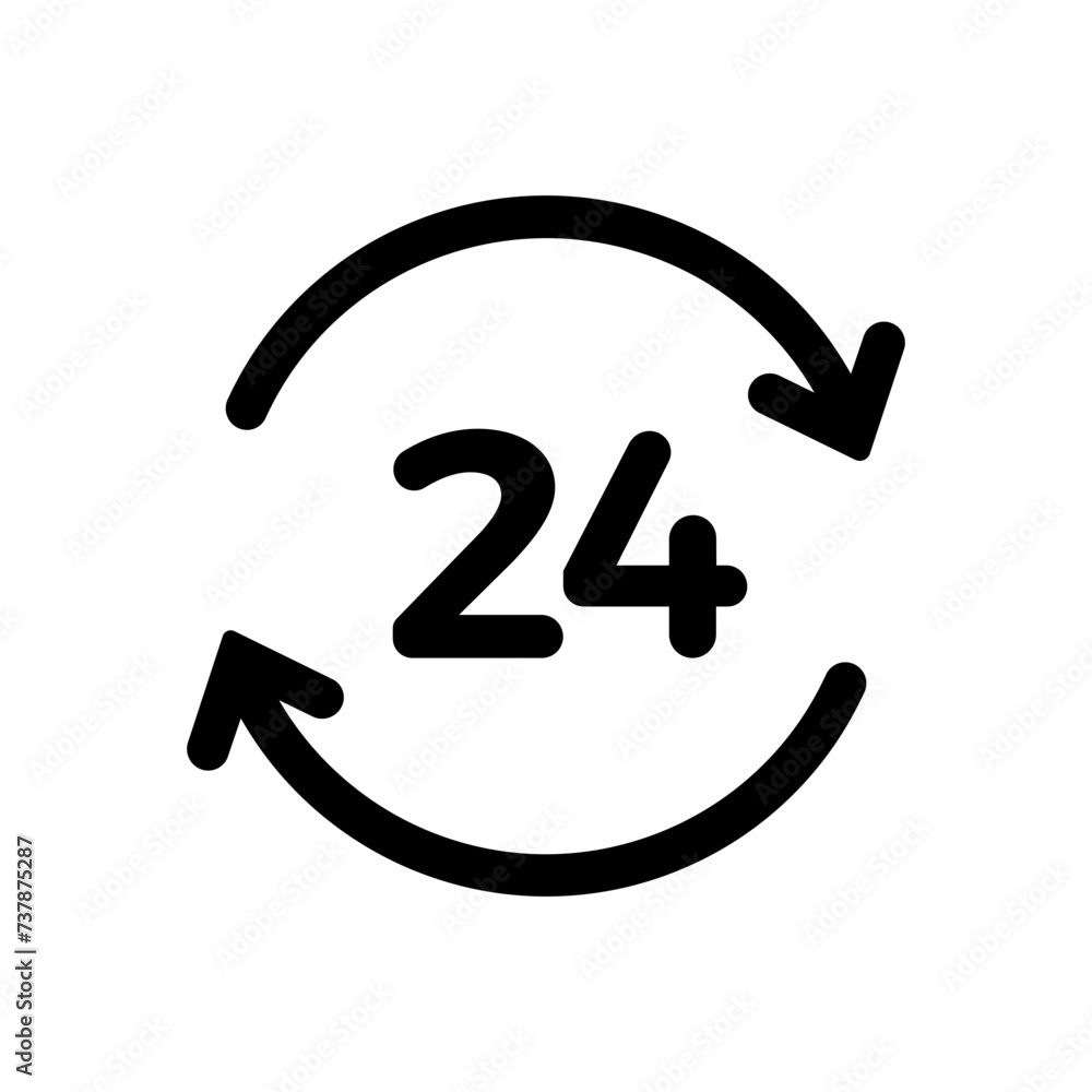Clock countdown icon in flat style. Time chronometer vector illustration on white isolated background. Clock business concept. Clock countdown icon in flat style. Time chronometer vector illustration on white isolated background. Clock business concept.