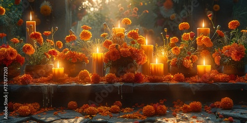 Fall Flower Bouquet Generative AI © Riya