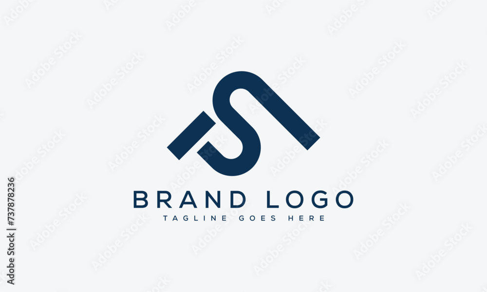 letter SA logo design vector template design for brand. letter SA logo design vector template design for brand.