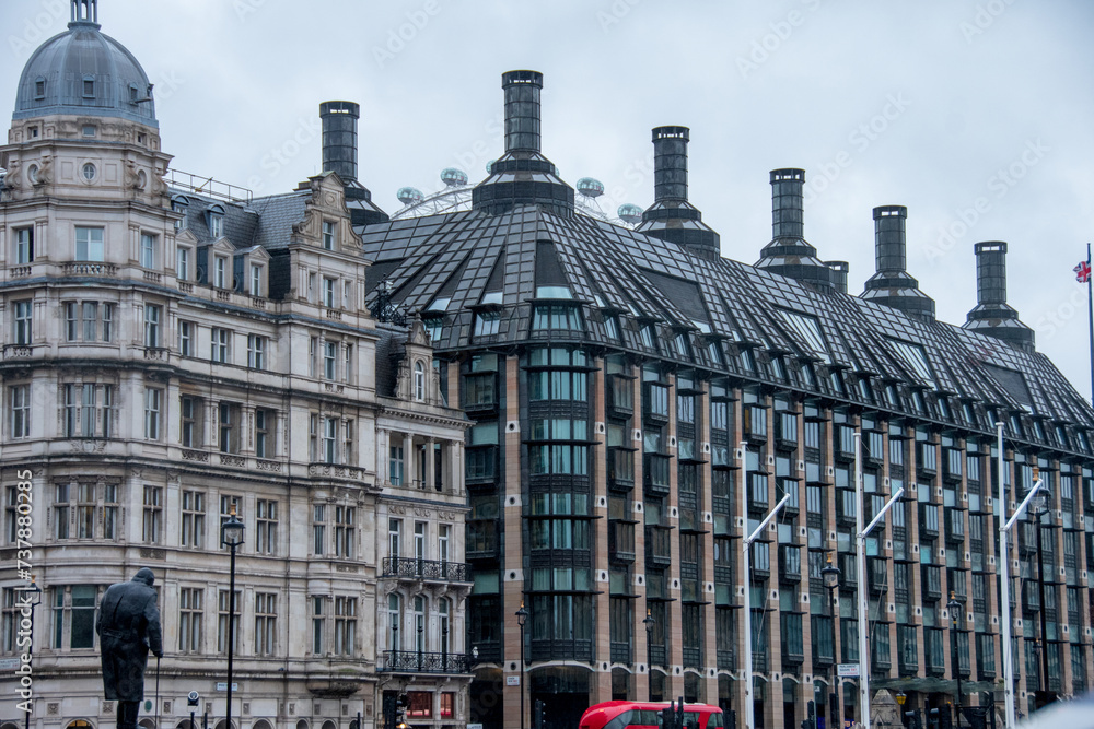 Obraz premium British Essence: Street Photography Unveiling London's Charms