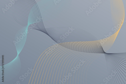 An abstract background featuring white and blue colors with intersecting lines