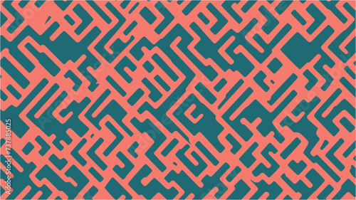 Abstract geometric texture. Graphic modern pattern. Basket weave pattern seamless background tile. Abstract seamless pattern made of simple connected drops. Seamless ornament.
