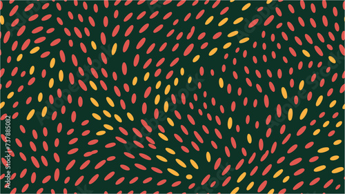 Geometric seamless pattern in retro style. Background in bright colors. Digital effects. Vector. Creative geometric colorful background with patterns. Wire wheels.
