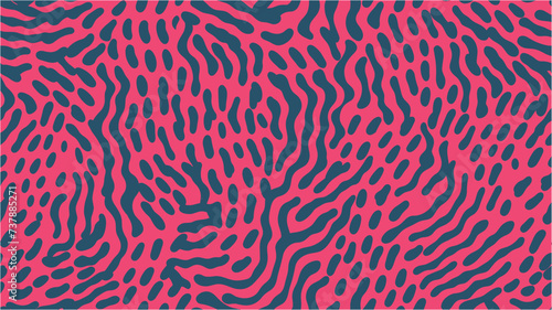 Vector animal print. Seamless. Modern stylish texture with wavy stripes. Vector. Abstract background with wavy maze line pattern. Abstract op art texture with bold monochrome wavy stripes.