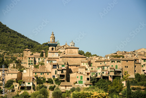 Valldemossa village in Majorca island, Balearics