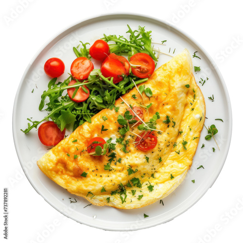 Omelets on transparency background PNG